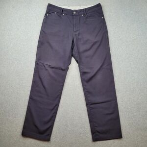 Outlier Slim Dungarees Mens 33x28 Dark Indigo Workcloth Schoeller Canvas